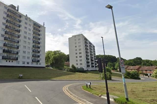 Majid was caught in the flat on Fillingfir Drive. (Google Maps)