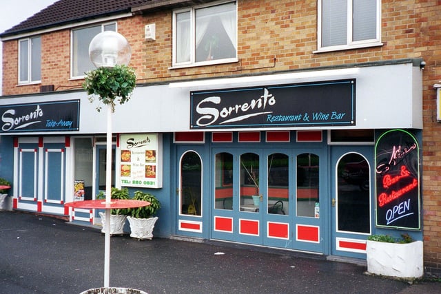 Did you enjoy a meal here back in the day? Sorrento restaurant and wine bar on Kingswear Parade pictured in April 1999.