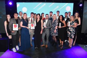 Winners at the West Yorkshire Apprenticeship Awards 2023 at the Tile Yard, Wakefield