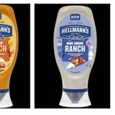 The newe ranch sauces from Hellmann's.