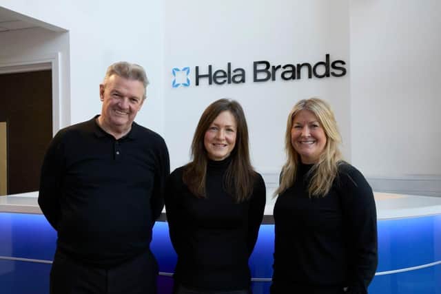 Hela Brands CEO Ray Evans, Victoria Maltby and Gemma Carey