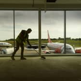 The new terminal at Leeds Bradford Airport.Picture taken by Yorkshire Post Photographer Simon Hulme 16th June 2025