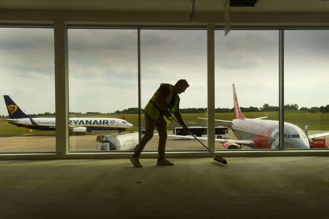Strike action at Leeds Bradford Airport has been suspended