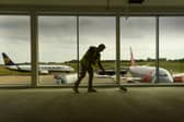 The new terminal at Leeds Bradford Airport.Picture taken by Yorkshire Post Photographer Simon Hulme 16th June 2025