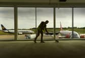 The new terminal at Leeds Bradford Airport.Picture taken by Yorkshire Post Photographer Simon Hulme 16th June 2025