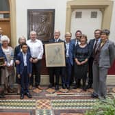 Several of Walter’s relatives were invited to Leeds General Infirmary, where they received the plaque and were given an insight into the life and work of their relative.
