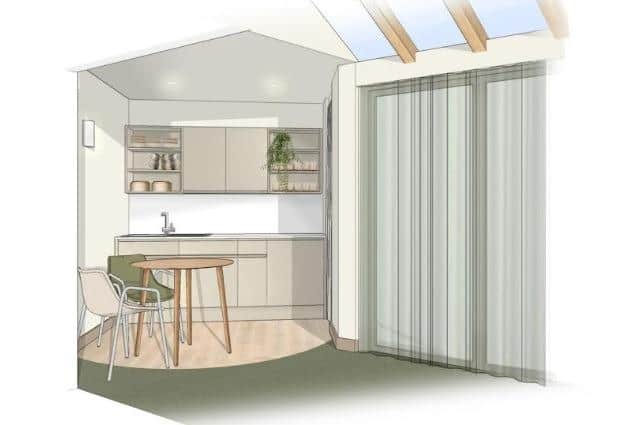 The Fit for the Future project, scheduled to begin at the end of March and be completed by the end of 2026, will transform the unit without the need for a costly extension. Elaine Lewis Designs