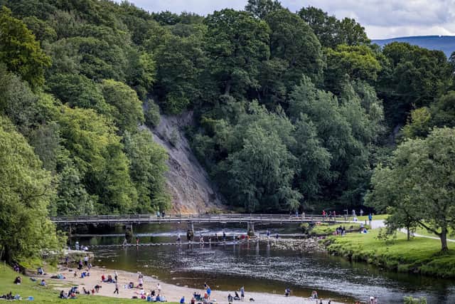 River Wharf at Bolton Abbey