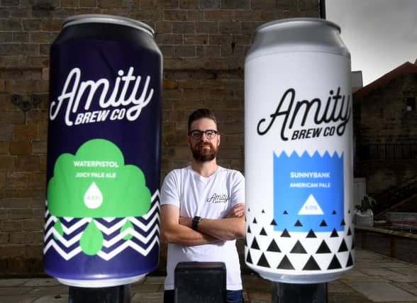 This juicy pale ale is brewed by Amity Brew Co in Farsley.