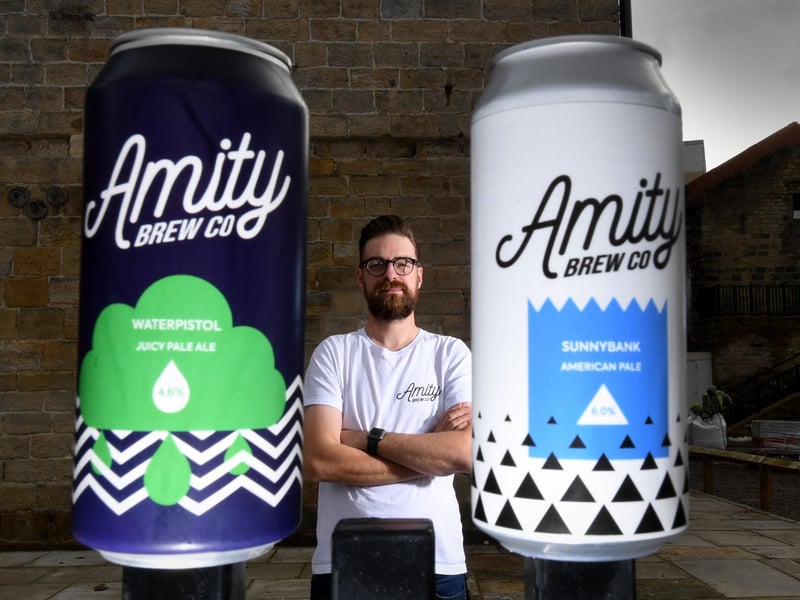This juicy pale ale is brewed by Amity Brew Co in Farsley.
