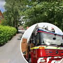 Firefighters were called to the blaze in Lingfield Garth. Picture: Google.