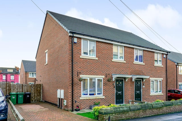 This three bedroom semi-detached house in the LS12 area is on the market for £240,000.