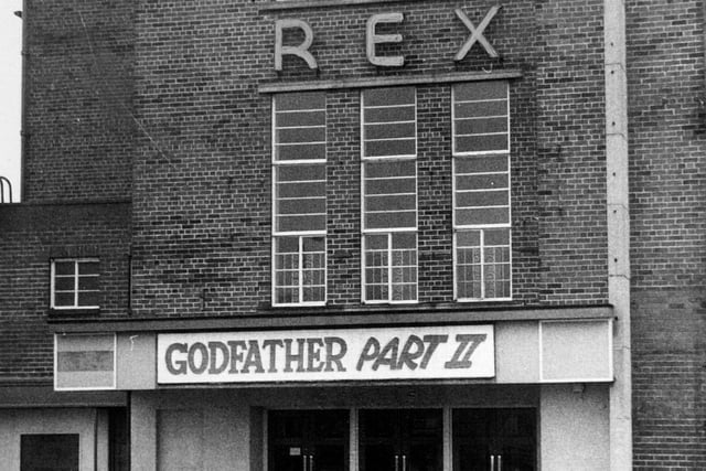The Rex cinema pictured in February 1976.