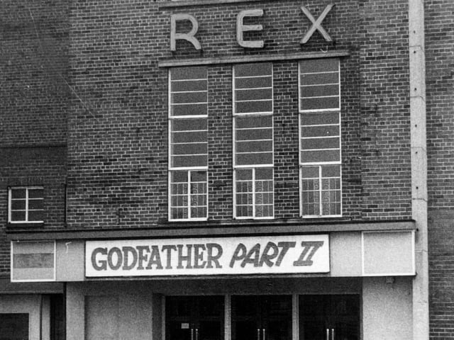 The Rex cinema pictured in February 1976.
