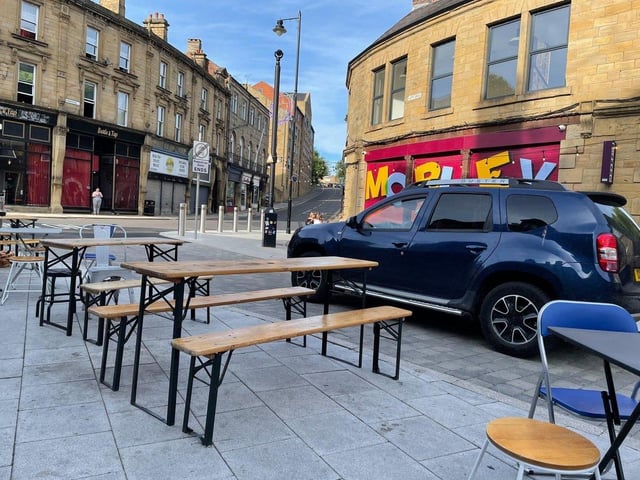 The closure of Morley Bottoms to traffic has led to an increase of congestion on nearby Corporation Street.