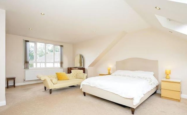 The second floor features the incredibly spacious master bedroom with stunning views.