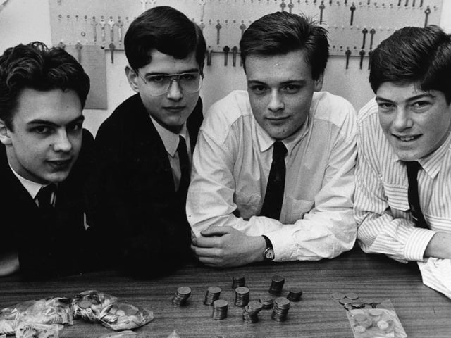 Do you remember these pupils pictured in 1989? They were learning about the economy.