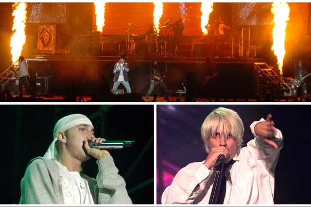 Enjoy these photo memories of global superstars performing at Leeds Festival over the years.