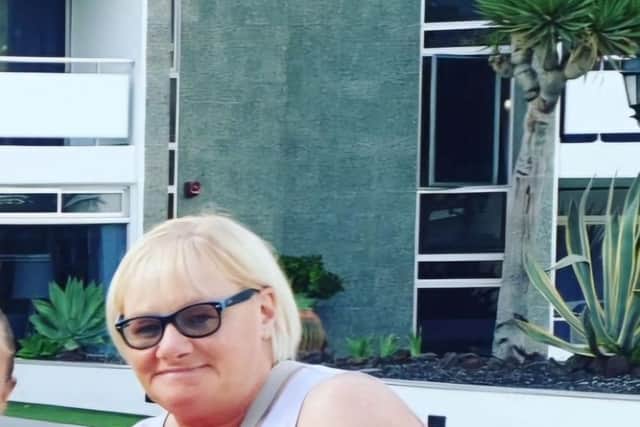 Dawn before joining Slimming World