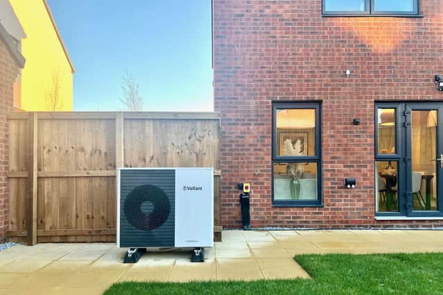 Valliant air source heat pump