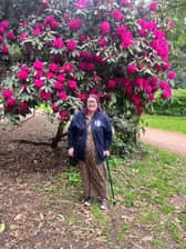 Amy before starting her journey to health