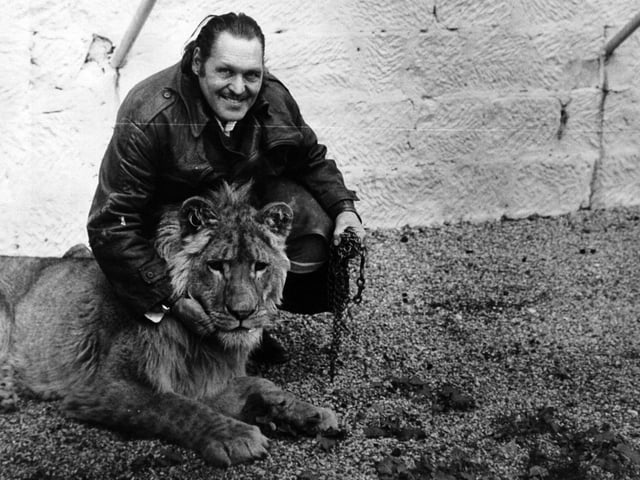 Ever since Simba, the biggest lion in captiviity in the world, died in January 1973, his compound at Knaresborough Zoo has been empty.  Other lions at the zoo - Satan, a youngster of about nine months, and Sullivan, a robuts young lion of 18 months - have been quartered in small enclosures.