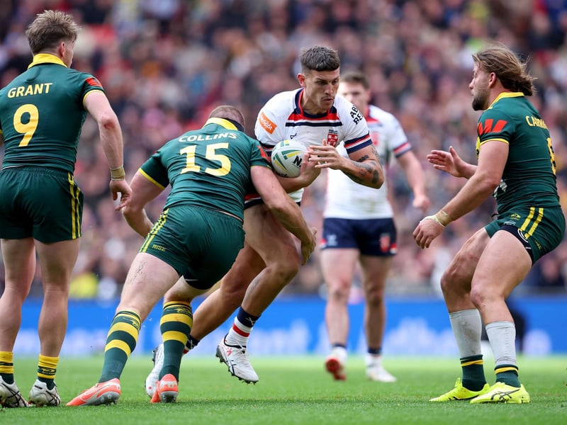 Didn’t get much game time at Wembley and was surprisingly left out of the other two Tests