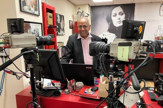 Gaggia managing director Raj Beadle is constantly talking to customers on Zoom.