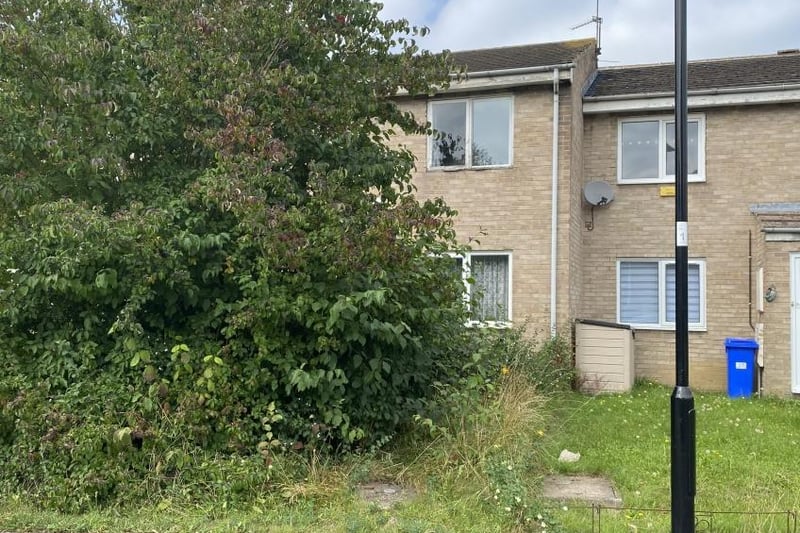 The flat on Middlecliff Rise, Waterthorpe, has a guide price of £40,000. It is described as a one bedroom first floor flat in need of complete modernisation.