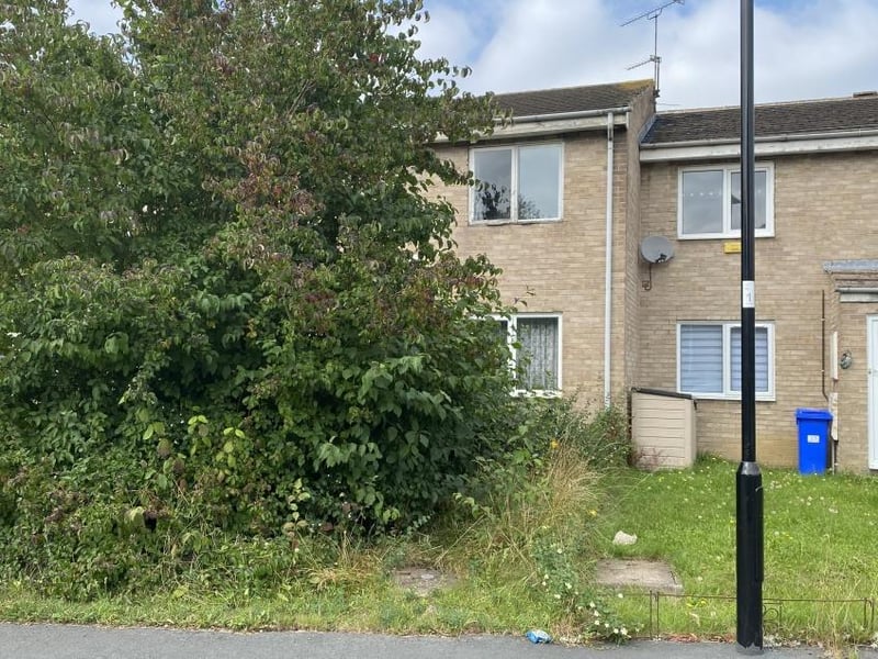 The flat on Middlecliff Rise, Waterthorpe, has a guide price of £40,000. It is described as a one bedroom first floor flat in need of complete modernisation.