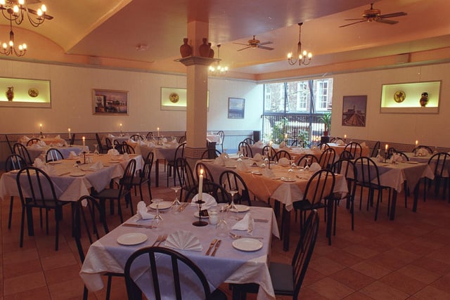 Did you enjoy a meal here back in the day? Artemis restaurant pictured in November 1999.