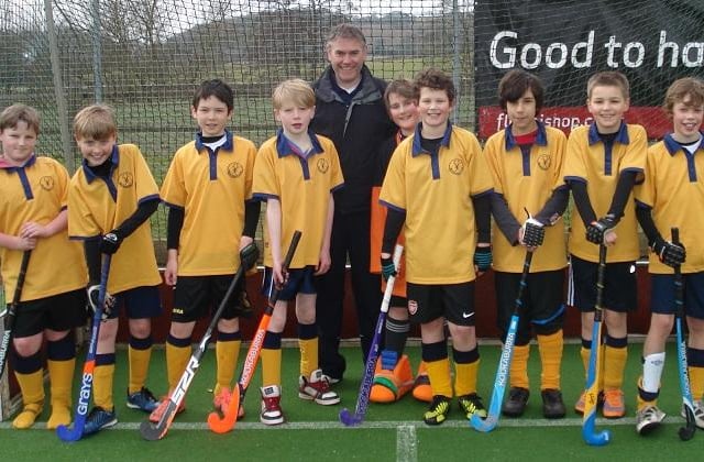 Buxton Hockey Club U12s are pictured back in March 2013