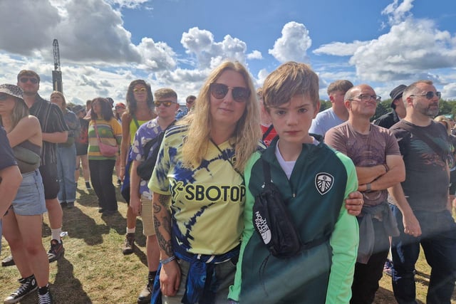 Leeds Festival 2023: Photos of Leeds United fans showing their