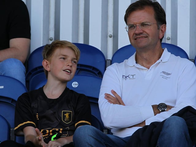 A Tyler Walker penalty gave Mansfield a 1-0 win over Carlisle back in September 2018, watched by these fans.