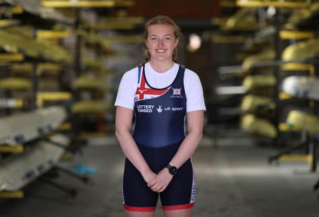 Ellen Buttrick of TeamGB Rowing. (Photo by Naomi Baker/Getty Images)