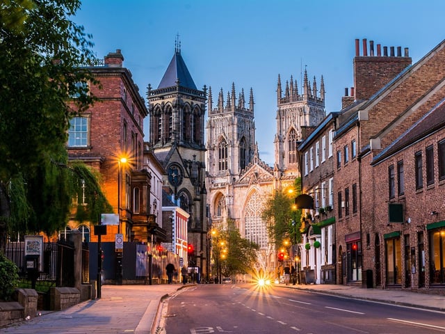 York ranked 3rd in the region and 47th in the UK