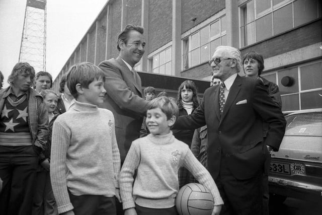 New Leeds United manager Brian Clough arrives at Elland Road in July 1974.