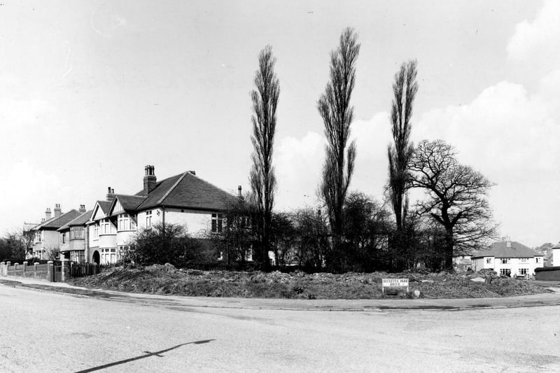 The junction of St Anne's Road and Becketts Park Drive pictured in April 1955.