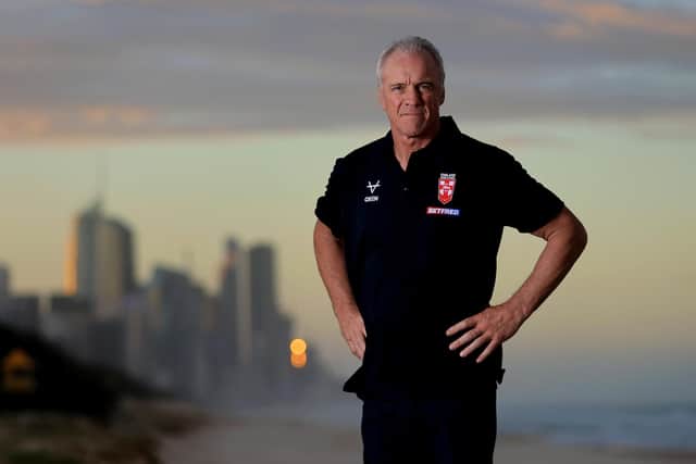 England men’s coach Brian McDermott. Picture by RL Commercial/SMPimages via SWpix.com.