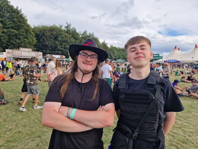 There was plenty of good hats on display