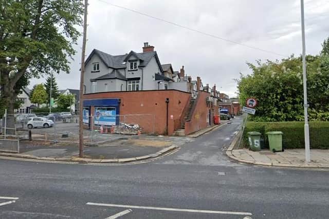 The attack happened at the junction of Street Lane and Allerton Place in Moortown on Monday evening.