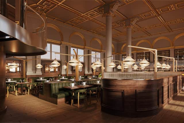 An artist's impression of the new look Restaurant Bar and Grill in Leeds (Photo by Restaurant Bar and Grill)