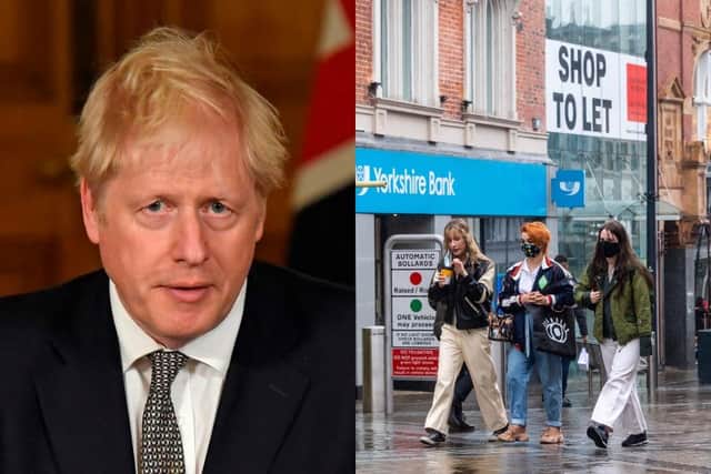 Boris Johnson announced a new tier system will be introduced in December