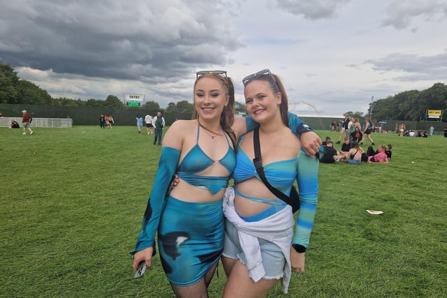 Kia Hawes and Holly Wright, both 19, were enjoying themselves.. Holly came in 2019, saying: "I experienced it pre lockdown and after. It feels like there's more energy now. People are more excited to do something."

Kia said: "Everyone's just here for a good time. You can dance, do cartwheels and handstands. Everyone's just here for the best time they can."