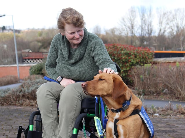 Amanda and Chris have recently graduated as a successful Support Dogs partnership
