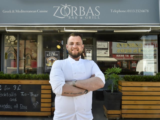 Greek. 4 Austhorpe Road, Cross Gates. Pictured is chef patron Besmir Shehu.