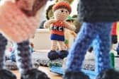 This is where and when you can see specially-crocheted figures, including Sir Kevin Sinfield, of a marathon scene at Roberttown Community Centre.