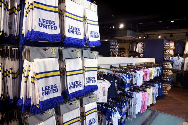 Opening August 2022, the Leeds United store relocated to the premises formerly occupied by Disney.