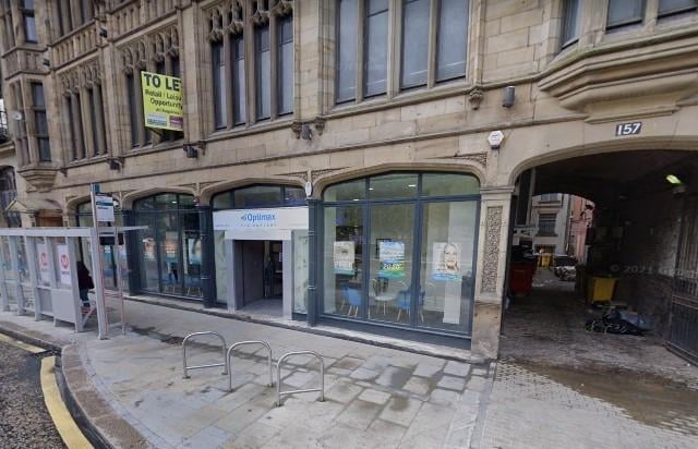 The unit sat vacant for several years before being converted into retail space. It is now home to Optimax Leeds, which specialises in laser eye surgery.