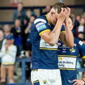 Sam Walters, pictured feeling like the YEP fans' Jury did about Leeds' loss to St Helens. Picture by Allan McKenzie/SWpix.com.